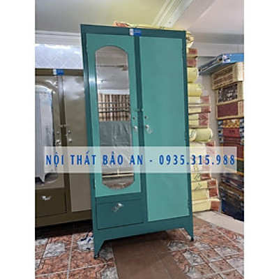 Tủ quần áo sắt 1m8 SINH VIÊN GIÁ RẺ
