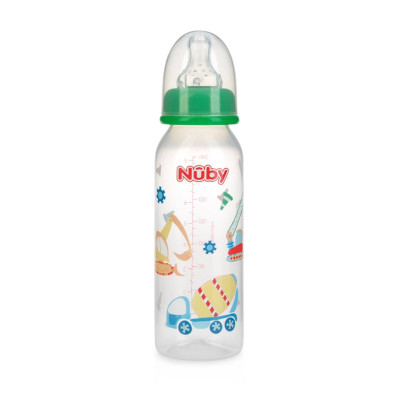 [ 1166-Nuby ] Bình sữa chống sặc cổ hẹp Nuby 240ml ( 0m+ )