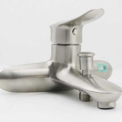 Bộ vòi sen nóng lạnh Inox SUS 304 Eurolife EL-ORCHID 01-1 (Trắng vàng)