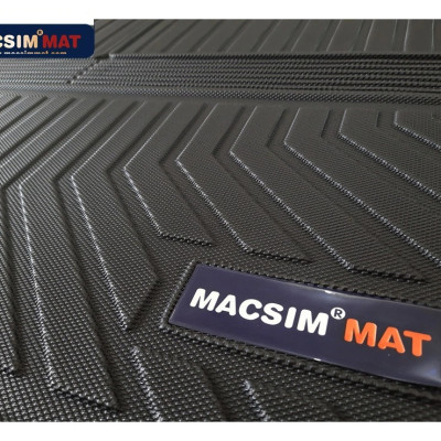 Thảm lót cốp xe ô tô BMW X7 2019+ nhãn hiệu Macsim chất liệu TPV cao cấp màu đen (d0363)