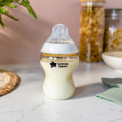 COMBO 2 Bình Sữa PPSU Ty Siêu Mềm Tự Nhiên Tommee Tippee Natural Start 150ml & 260ml