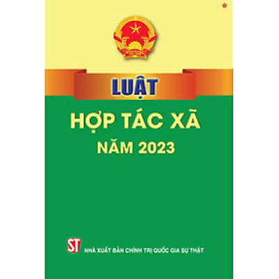 Luật hợp tác xã năm 2023 - bản in 2024