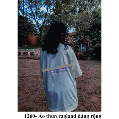 Rập giấy áo thun tay ragland mã 1260 (BẢN VẼ)