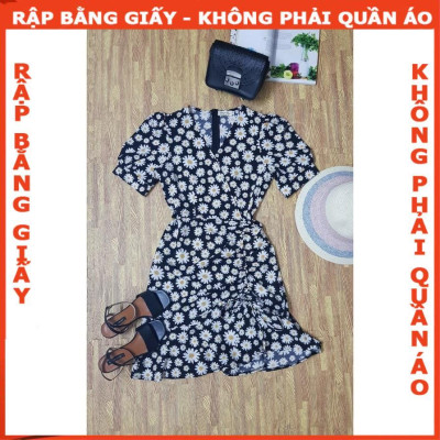 Rập Giấy đầm rút nhún tay phồng mã 1039 (BẢN VẼ)