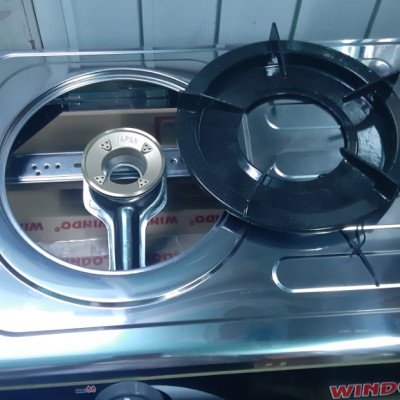 Bếp gas đôi inox Windo 718[HÀNG CHÍNH HÃNG]