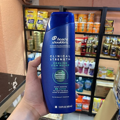 Dầu gội đầu Head & Shoulders Clinical Strength USA 400ml/chai (Head Mỹ)