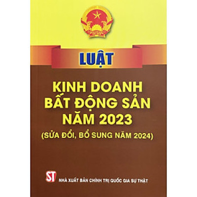 Luật Kinh Doanh Bất Động Sản năm 2023