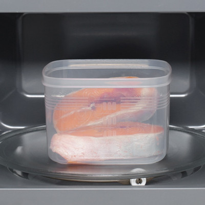 Combo 02 hộp nhựa cao cấp bảo quản thực phẩm 900ml & 1200ml - Hàng nội địa Nhật Bản (#Made in Japan)