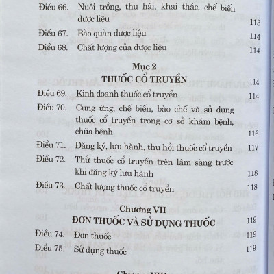 Luật Dược ( Sửa đổi, bổ sung năm 2024 )