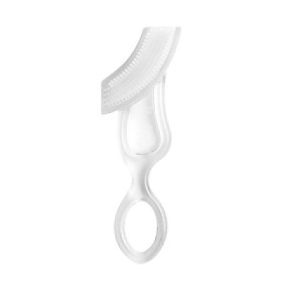 BÀN CHẢI SILICONE BẢO VỆ NƯỚU CHO BÉ 0-8 TUỔI KUKU - KU5374 ( MÀU TRẮNG )