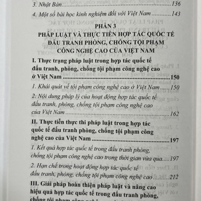 Sách - Pháp Luật Quốc Tế Trong Hợp Tác Đấu Tranh Phòng, Chống Tội Phạm Công Nghệ Cao