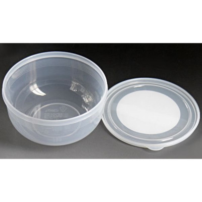 Hộp bảo quản thực phẩm tròn, nắp mềm 1,3 lít - Hàng nội địa Nhật Bản:
