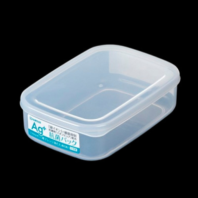 Hộp đựng thực phẩm kháng khuẩn Ag+ 600ml - Hàng nội địa Nhật Bản nhập khẩu chính hãng