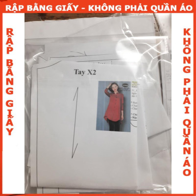 Rập giấy A0 mã 675 (BẢN VẼ) rập đầm dáng suông