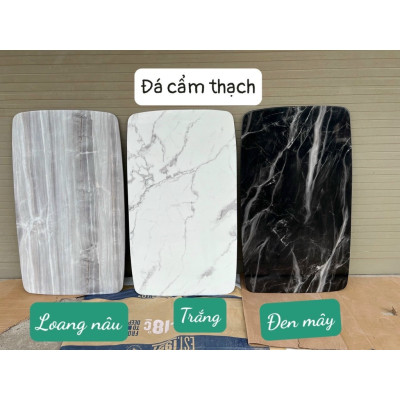 Bàn ăn mặt đá ceramic 1m2 1m4 1m6 1m8 kết hợp ghế monet 4 ghế 6 ghế 8 ghế