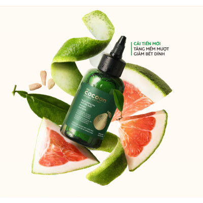 Combo Nước dưỡng tóc tinh dầu bưởi Pomelo Cocoon 140ml + Nước xịt dưỡng tóc Sa-chi Cocoon 140ml