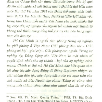 Một Số Vấn Đề Về Xây Dựng Đảng Theo Tư Tưởng Hồ Chí Minh