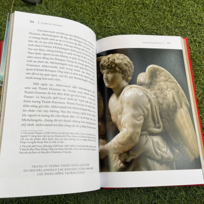  BỘ SÁCH DELUXE BOOKS (BỘ SÁCH SANG TRỌNG) - Leonardo, Michelangelo & Raphael - Cuộc đời của ba danh họa thời kì Phục Hưng