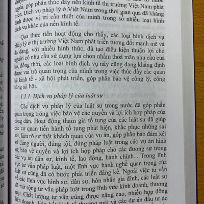 Dịch Vụ Pháp Lý ở Việt Nam Thực Trạng Và Định Hướng Phát Triển