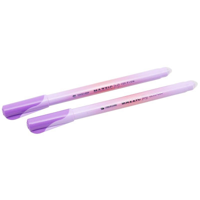 Vỉ 2 Bút Gel Xóa Được 0.5 mm - Mazzic Thiên Long GELE-006 - Mực Tím