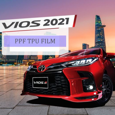 Toyota Vios 2021 PPF TPU chống xước tự hồi phục STAR FILM