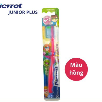 [ Mua 2 tặng 1 set kit ] Bàn chải đánh răng trẻ em siêu mềm PIERROT JUNIOR PLUS