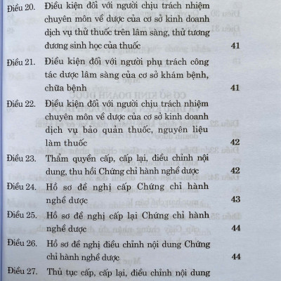 Luật Dược ( Sửa đổi, bổ sung năm 2024 )