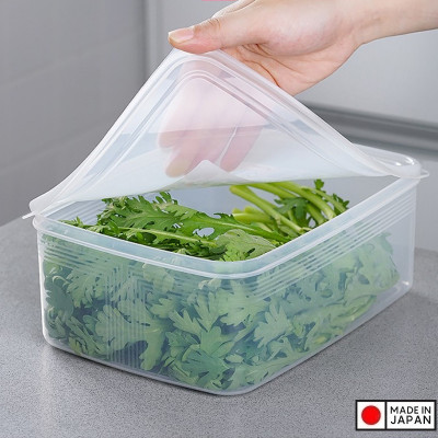 Hộp nhựa đựng thực phẩm Nakaya 3L (24.1×17.6×9.1cm)