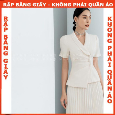 Rập giấy áo cổ sam mã 74 - bản vẽ