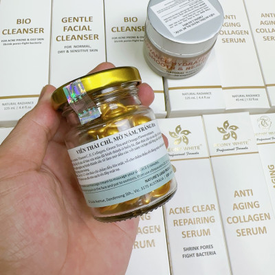 Viên Thải Chì PEONY WHITE 40v - Mờ Thâm Nám - Dưỡng Trắng Da - Giảm Tác Nhân Gây Nám - Phục Hồi - Chống Lão Hóa