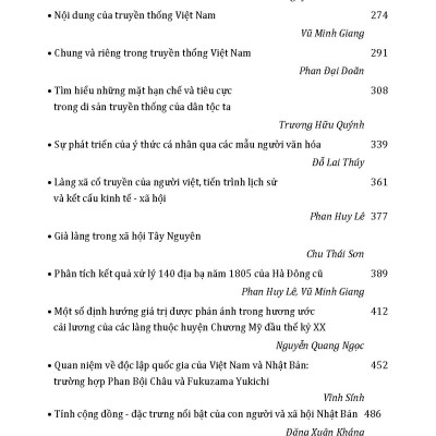 Các Giá Trị Truyền Thống Và Con Người Việt Nam Hiện Nay (Tái bản 2025)