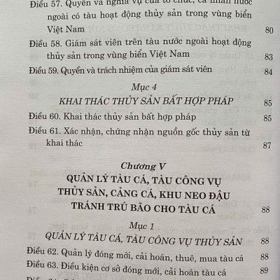 Luật Thuỷ Sản ( Sửa đổi, bổ sung năm 2020, 2024)