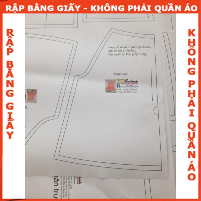 Rập giấy A0 mã R311 (BẢN VẼ)