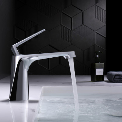 VÒI LAVABO ĐỒNG THAU NÓNG LẠNH EUROVINTO CAO CẤP MÃ V6