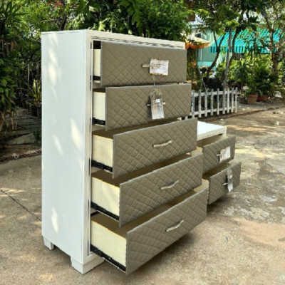 Tủ đứng đầu giường 5 ngăn kéo Tundo KT Ngang 97 x Sâu 46 x Cao 138cm