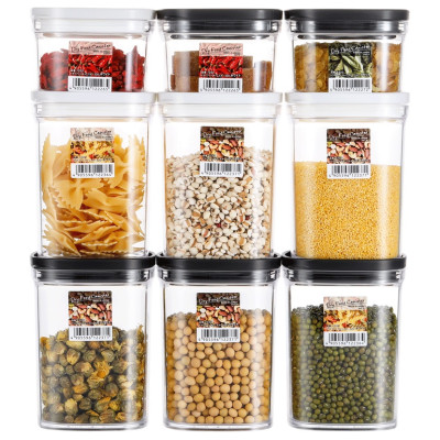 Hộp đựng thực phẩm khô Inomata 520ml, nắp mềm dẻo giữ kín & bảo quản thực phẩm an toàn - nội địa Nhật Bản