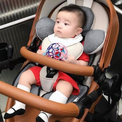 Gối em bé Bonnichon chống vẹo cổ, méo đầu, móp đầu cho em bé (dành cho bé 0-15 tháng) chính hãng Hàn Quốc