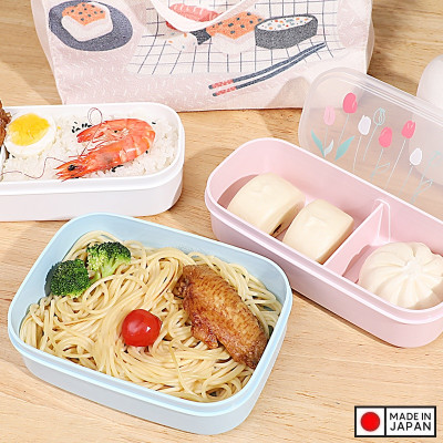 Hộp Cơm chia ngăn Nakaya Bento Tulip size L 650ml - Hàng nội địa Nhật Bản nhập khẩu chính hãng