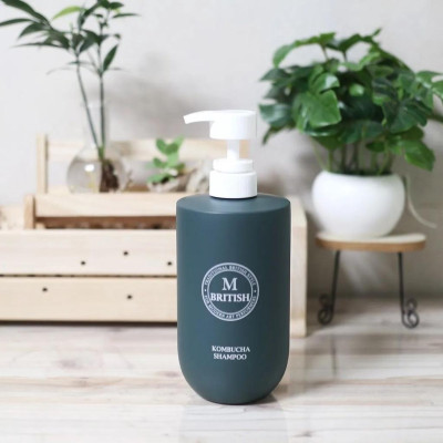 Dầu gội đầu giảm gàu, ngăn gãy rụng phục hồi tóc hư tổn BRITISH M Kompucha Shampoo