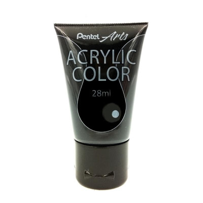 Tuýp Màu Acrylic Pentel WA2-T28 - Black