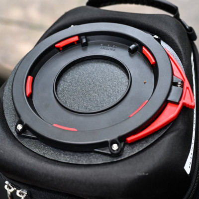 Túi tanklock givi ST602B gắn cho xe motor, xe phân khối lớn, túi gắn bình xăng givi ST602B