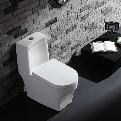 Bồn cầu 1 khối cao cấp tiêu chuẩn xuất Châu Âu, men Nano tuyết bóng sáng, nắp đóng siêu êm, 2 chế độ xả Eurolife EL-LUX 033 (Trắng)