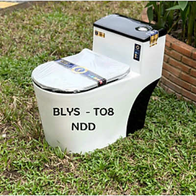 Bồn cầu nguyên khối Juno Sofa Yoshi nano kháng khuẩn CTT08NDD 680 x 380 x 720mm