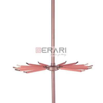 Phụ kiện của tủ áo (Giá treo đồ góc 3 tầng bề mặt bọc da cao cấp Gerari mã MW09-1)