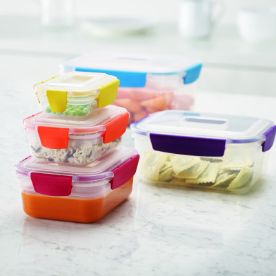 Bộ hộp đựng thực phẩm cao cấp 5 món Joseph Joseph 810813 - Nest Lock 5-piece Multi-size Container Set