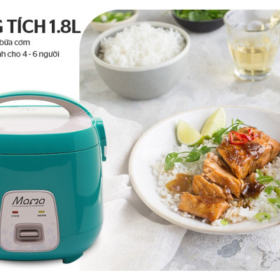 Nồi cơm điện 1.8L Sunhouse Mama SHD8652G - Hàng chính hãng