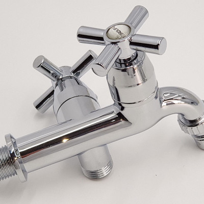 Củ sen lạnh nhựa ABS mạ Chrome Eurolife EL-SN01 (Trắng bạc)
