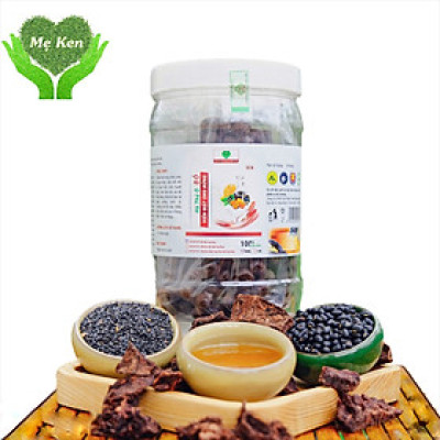 Hà thủ ô đỏ MẸ KEN hũ 500gr loại viên mật ong rừng - tặng 1 chai mẫu thử tinh dầu tràm gió nguyên chất MẸ KEN