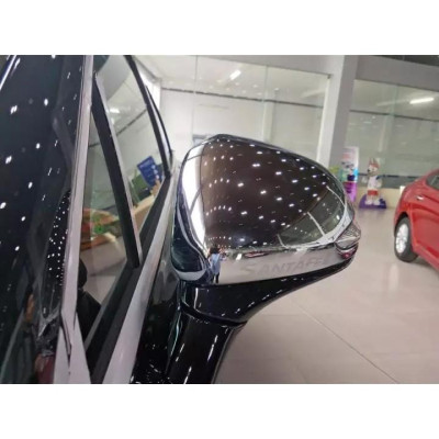 Ốp Gao Gương Dành Cho Xe Hyundai SantaFe 2019 2020 2021 mẫu Carbon/ Mạ Crom