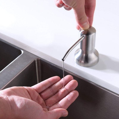 Vòi bơm hút nước rửa chén vòi Inox 304 có bình Hobby home decor NRC1